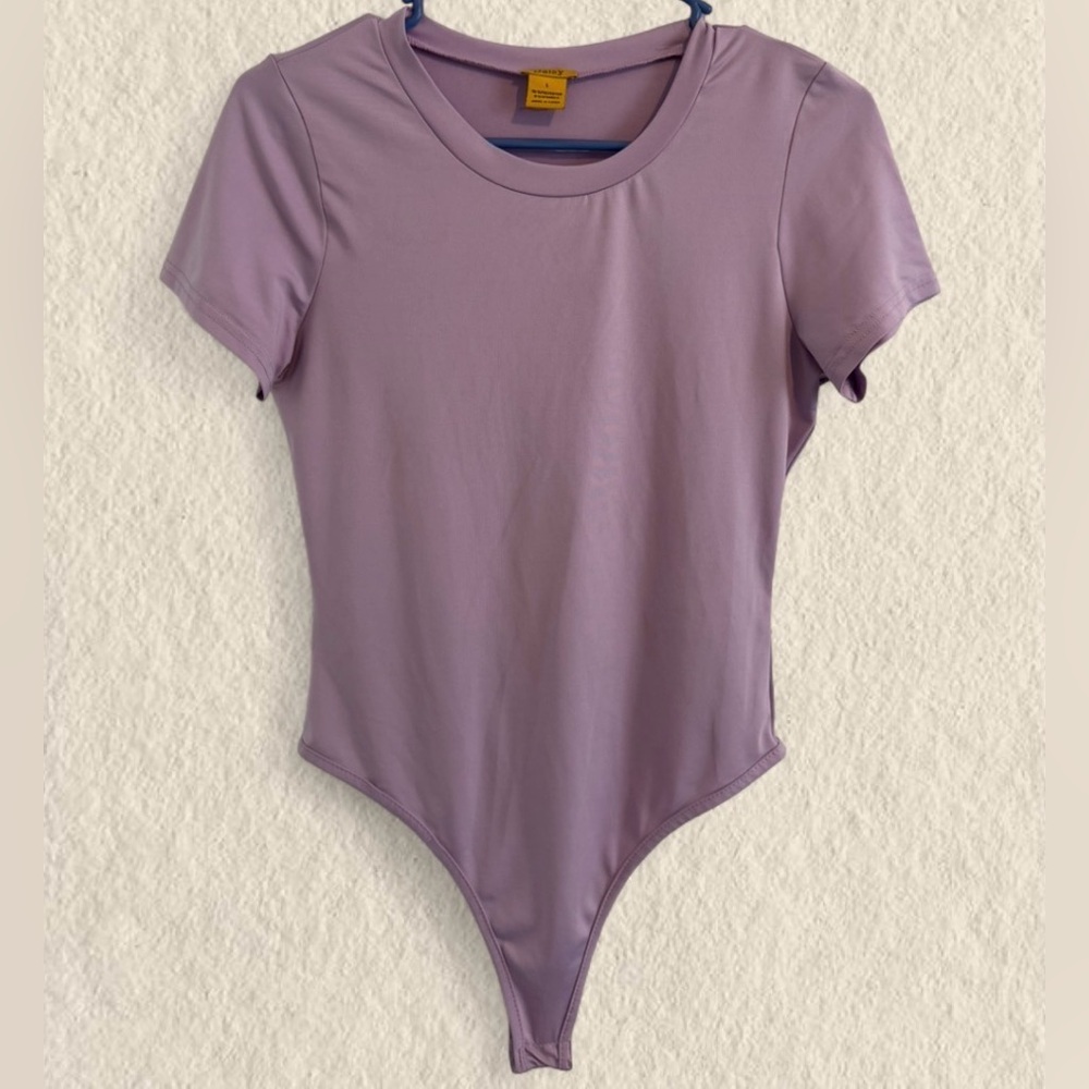 Daisy- Lilac Bodysuit Top